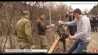 "Не провокуйе мирних людей": деталі конфлікту між прикординниками і місцевими на Закарпатті