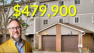 Touring a $479,900 The Ideal First Time Home | Living in Kitchener Waterloo