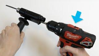 電鑽原來有20個隱藏用途，水電工不告訴你！20 Awesome Life Hacks for Drill Machine