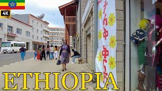 የጥንቱ ከፒያሳ-ራስ መኮንን ልማት ያልታዩ አዳዲስ ግንባታዎች ,  Addis Ababa walking Tour 2024 , Ethiopia [4K]final