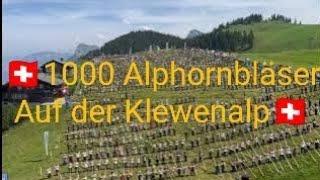 1000 Alphorn Klewenalp#mychannel #swisstourism #swisstravel #travel #tiktok #swiss #home #heimat