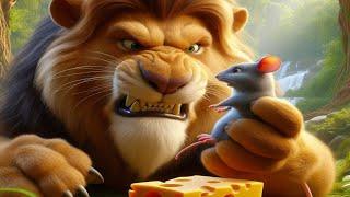 The Lion & The Mouse: A Tale of Friendship and Courage! | The Lion King heartwarming story | #cat