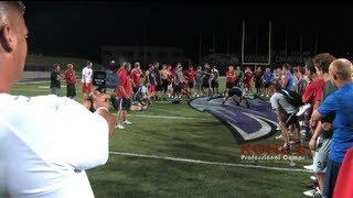 Long Snapping Competition | Speed Gun | Kohl's Snapping Camps