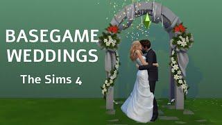 Basegame Weddings - The Sims 4