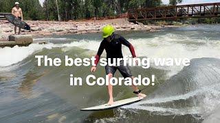 The best surfing wave in Colorado?!