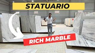 BEST WHITE MARBLE - बर्फ सा सफेद और कांच जैसा पॉलिश | Asian Marble | Rich Italian Statuario