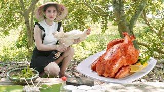 Nana Daily Life - Nana Shows How To Make Grilled Chicken With Guava Leaves - Perfect Dish