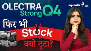 Olectra greentech share latest news Olectra greentech results today  Equentis Research and Ranking