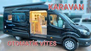 NEW AUTOMATIC FORD TRANSIT CARAVAN, Motorhome Class B, MAde in Turkey, HOTOMOBILE