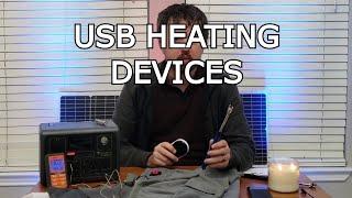 USB Heating Devices - Combine these with Power Stations to Stay Warm this Winter