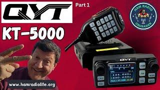 QYT KT-5000 Micro Mobile CCR Radio Review Part 1