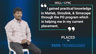 Skill-Lync Placement | Kannaiah Yangla | PG in Embedded Software Development & Validation for EV