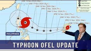 Typhoon Ofel / Usagi nears landfall in Luzon where flooding is already happening