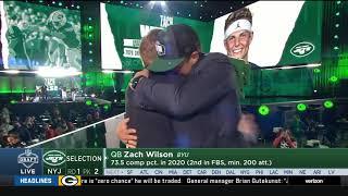 Jets Select Zach Wilson w/ #2 Pick | 2021 NFL Draft