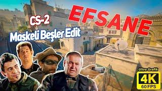 CS2 Ama Maskeli Beşler İle | Yeni Bıç! | 3