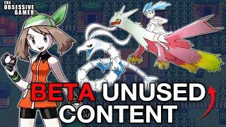 Beta Unused Content of Pokemon Ruby & Sapphire + Emerald | Cut Content