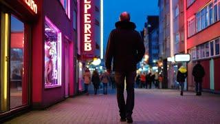 Europe's Largest Red Light District - Evening Walk Through Hamburg's Reeperbahn