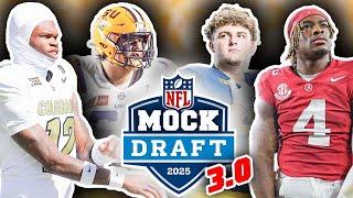 2025 NFL First Round Mock Draft For All 32 Picks! 3.0! (Mid-Season Predictions)