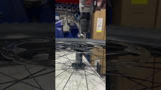 Installing a Bicycle Brake Rotor #bikeservice #asmr #bicycle #bicyclemaintenance #mtb #installation