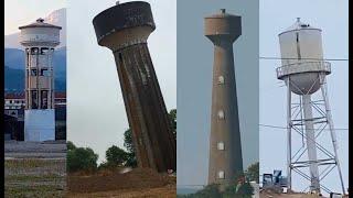 Caixa D'Agua Demolição/Explosão - Water Tower Fall Demolition/Explosion