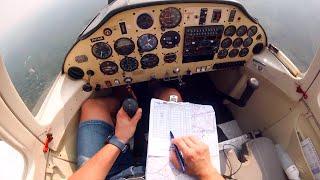 Flying lesson 36: Take-off from Hoogeveen with T&G at Teuge | Tecnam Sierra P2002-JF