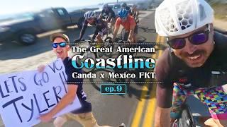 Day 9 | We Need To Ride 200 MILES & FAST! | The Great American Coastline  