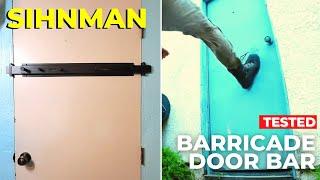 Step up your Home Security with a Door Barricade Bar from SIHNMAN [Install and Tested]