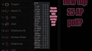 Nebraska is ranked!! so is NIU! #football #cfb #top25