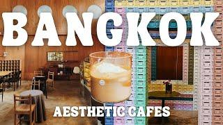 Bangkok Cafe Vlog  Aesthetic Cafes in Bangkok, Cafe Hopping, Coffee Shopping Haul, Thailand 2024