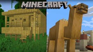 Bamboo update Minecrfat 1 20 Camel #shorts