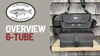 Flatlander Surfcasting Overview: 6-Tube Bag