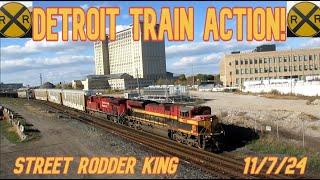 Detroit Train Action!