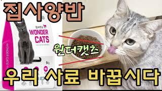 (제품협찬) 고양이사료추천, 모든연령섭취가능한고양이사료,원더캣츠, 고양이사료,반려묘사료,영양가득사료, Cat Feed Recommendation,Symbolic,Cat Food