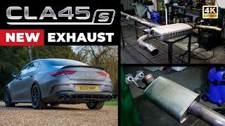 My £340 CLA45s AMG Exhaust mod sounds CRAZY! Full before and after