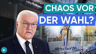 Neuwahlen im Februar: Steinmeier jetzt löst Bundestag auf