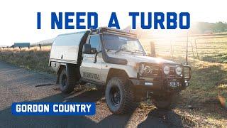 LAND CRUISER STRUGGLES - Gordon Country