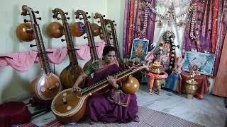 Garuda gamana song with slokas.....played on veena