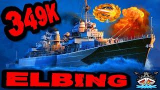 Elbing drückt 349K DMG *WTF!!!* im "300K Club" ️ in World of Warships 