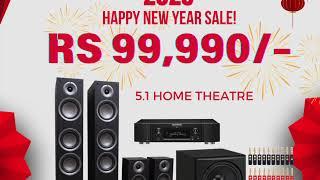 Celebrate New Year 2025 with unbeatable deals on branded home theater systems.