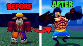 Becoming GEAR 4 LUFFY In Haze Piece Roblox