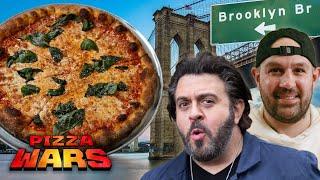 Iconic Brooklyn Pizza Tour with Adam Richman and Frank Pinello | Pizza Wars