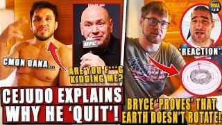 Henry Cejudo EXPLAINS why HE 'QUIT' +RESPONDS to Dana White! Strickland REACTS to Bryce's NEW THEORY