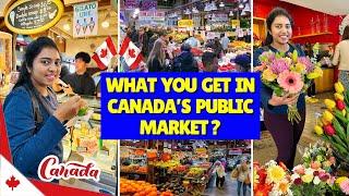 ‍ இப்படி ஒரு மார்க்கெட் ? | Canada People are Blessed | Public Market Vancouver,BC| USA Tamil VLOG