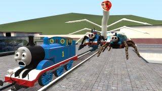 Building a Thomas Train Chased By Cursed Thomas and New Friends Train Monster in Garry's Mod