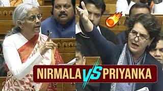 Nirmala Sitharaman VS Priyanka Gandhi : War Of Words Between Them | Lok Sabha | News Buzz