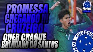 PROMESSA NO CABULOSO !!! Miguelito pode assinar com o Cruzeiro após se enfurecer com Santos !!!