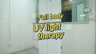 SIGMA SS-09 CE Approved 311nm UVB phototherapy, vitiligo psoriasis treatment equipment, powerful UV