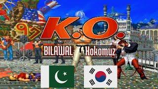 FT10 @kof97: BILAWAL (PK) vs Kokomuz (KR) [King of Fighters 97 Fightcade] Feb 19