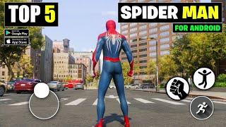 Top 5 Best Spider Man Games For Android | Best spiderman games for android 2023