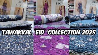 Tawakkal Fabrics Eid 2025 || Chikankari Ladies fashion and design #eid2025 #tawakkalfabrics #sale